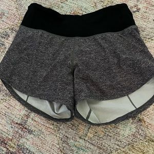 Lululemon speed up shorts high rise 4 inch inseam